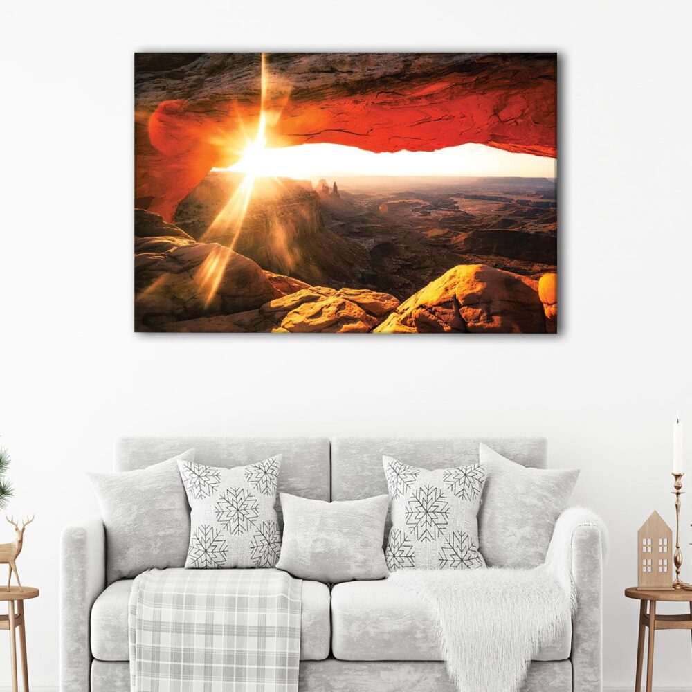 1 panneaux canyonlands national park canvas art