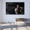 1 panneaux art de la toile citation de muhammad ali