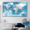 Épingle à pousser pirate carte du monde en vedette