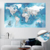 Épingle Pirate carte du monde roulée