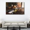 1 panels hattory hanzo sword canvas art