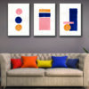lienzo boho geometry