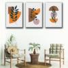 toile d'art botanique minimaliste 1