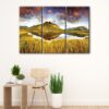 3 panels tombstone territorial park canvas art