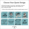 Turquoise push pin UK map quote personalization
