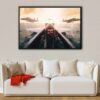 Top Gun Maverick 1 schwimmender Rahmen Leinwand