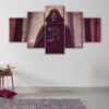 Toile d'art 5 panneaux death evil