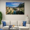 1 panels mostar old bridge canvas art