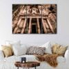 3 panneaux petra jordan canvas art