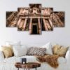 5 panneaux petra jordan canvas art