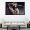 ronin 47 lienzo con bastidor flotante