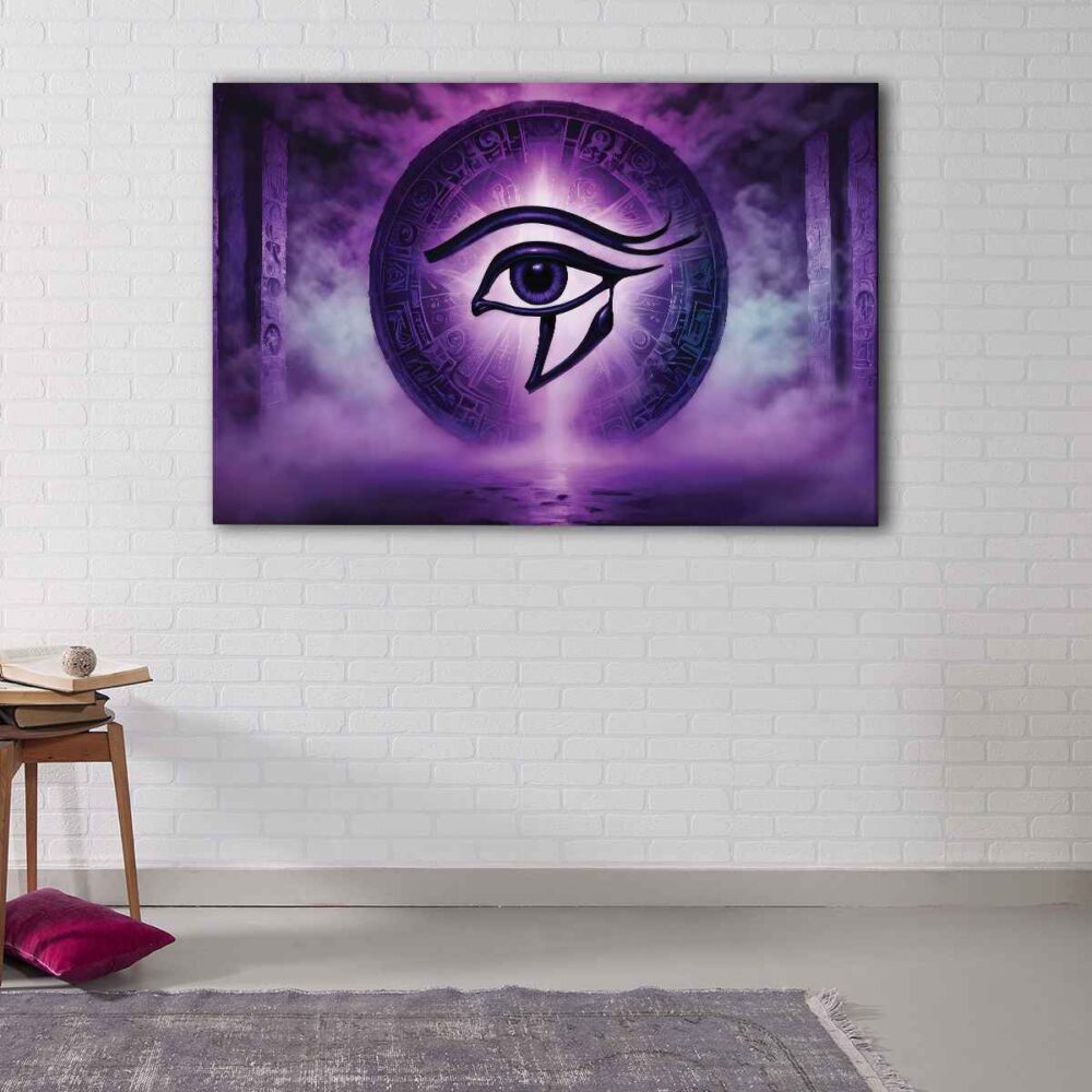 1 panneau oeil d'horus canvas art