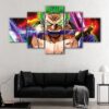 5 panneaux renault zoro swords canvas art