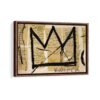 crown framed canvas walnut brown