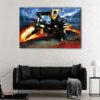1 panel ghost rider canvas art
