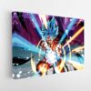 ultimate super saiyan stretched canvas