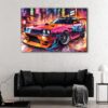 1 panel tokyo drift canvas art