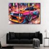 3 panels tokyo drift canvas art