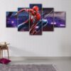 5 Paneele Fortnite Spiderman Leinwand Kunst