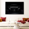 toile noire maserati cadre flottant