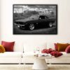 chevy camaro ss floating frame canvas