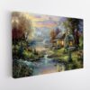 nature s paradise stretched canvas-min