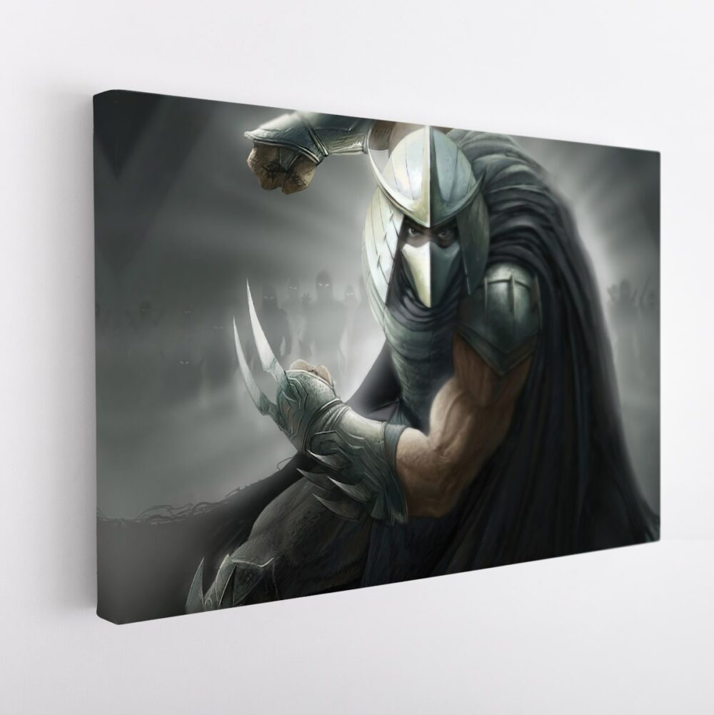 shredder stretched canvas
