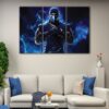 3 panels sub-zero powers canvas art