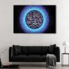 1 panel al-shahada canvas art
