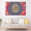 3 panels surah al-imran quran canvas art