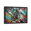 islamic quote framed canvas black frame