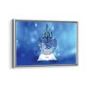 surah al-ikhlas quran framed canvas white frame