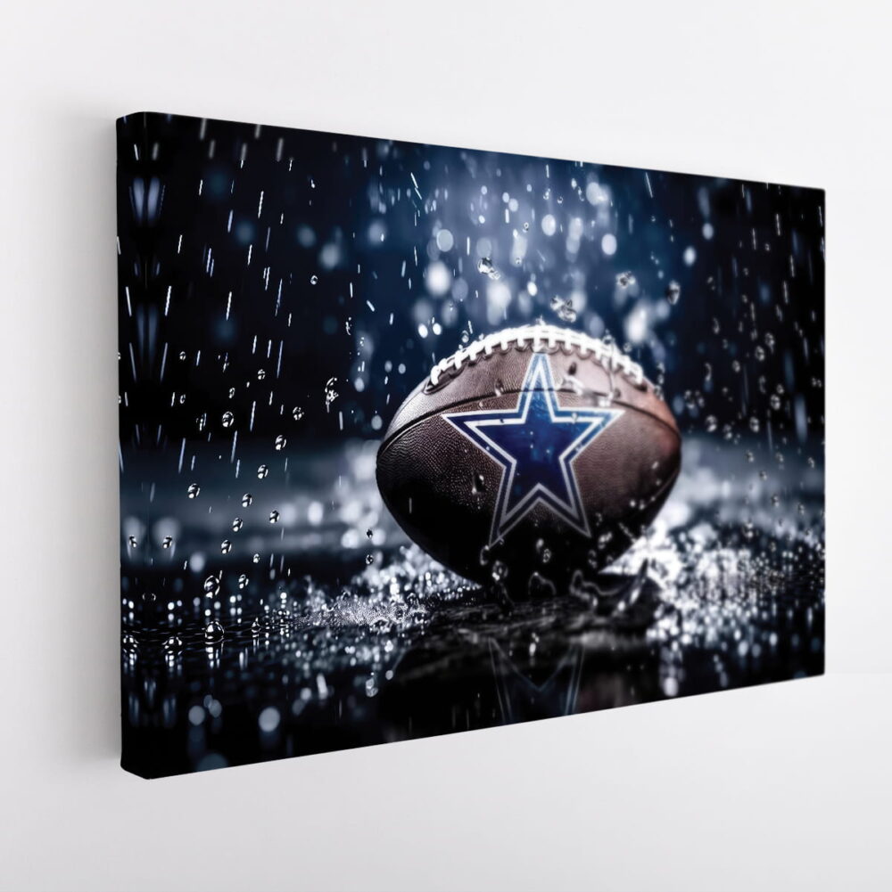 dallas cowboys stretched canvas