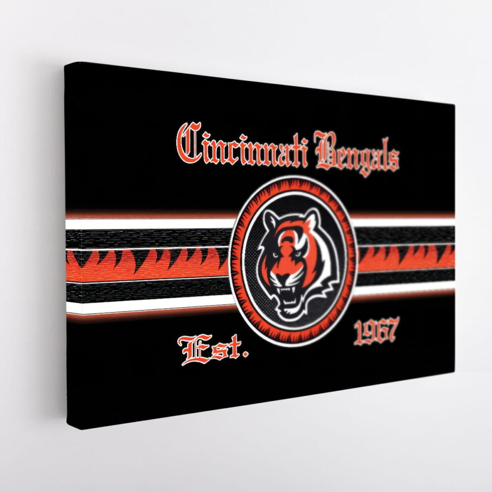 lienzo tensado cincinnati bengals